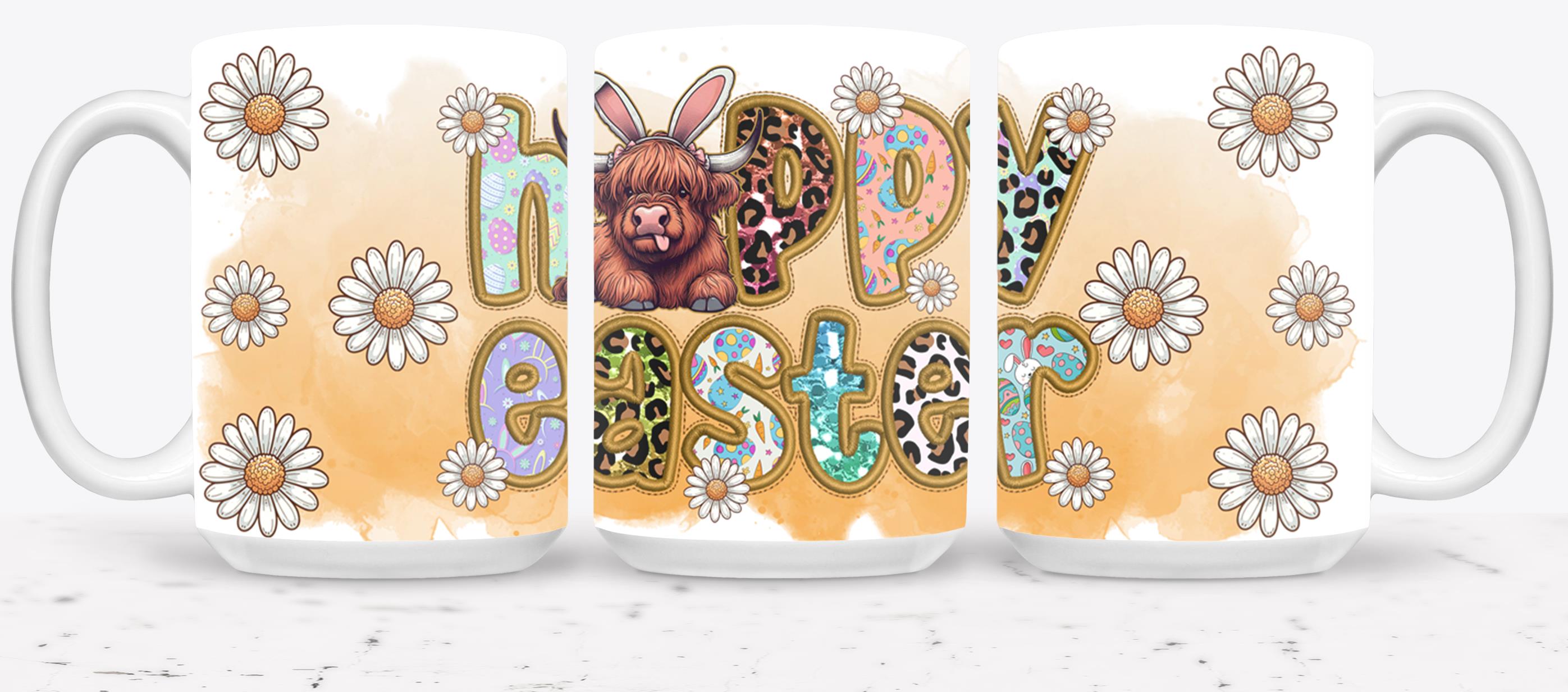 Highland Cow Easter-10394